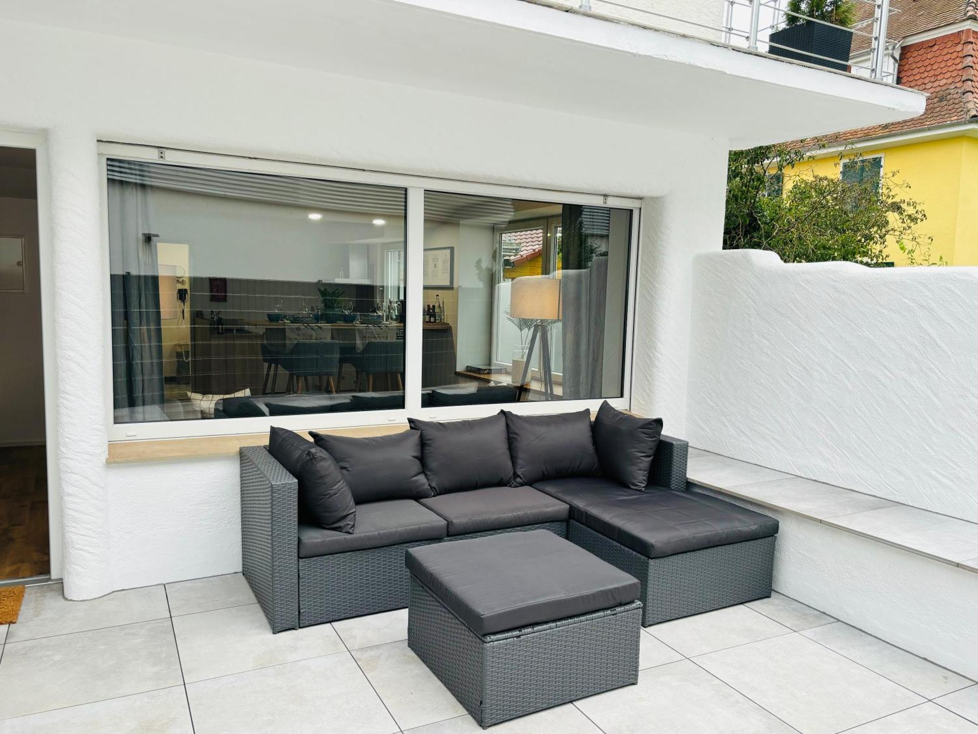 Apartmán Jacuzzi Terrasse 55' Tv Kueche Regendusche Bad Bellingen Exteriér fotografie