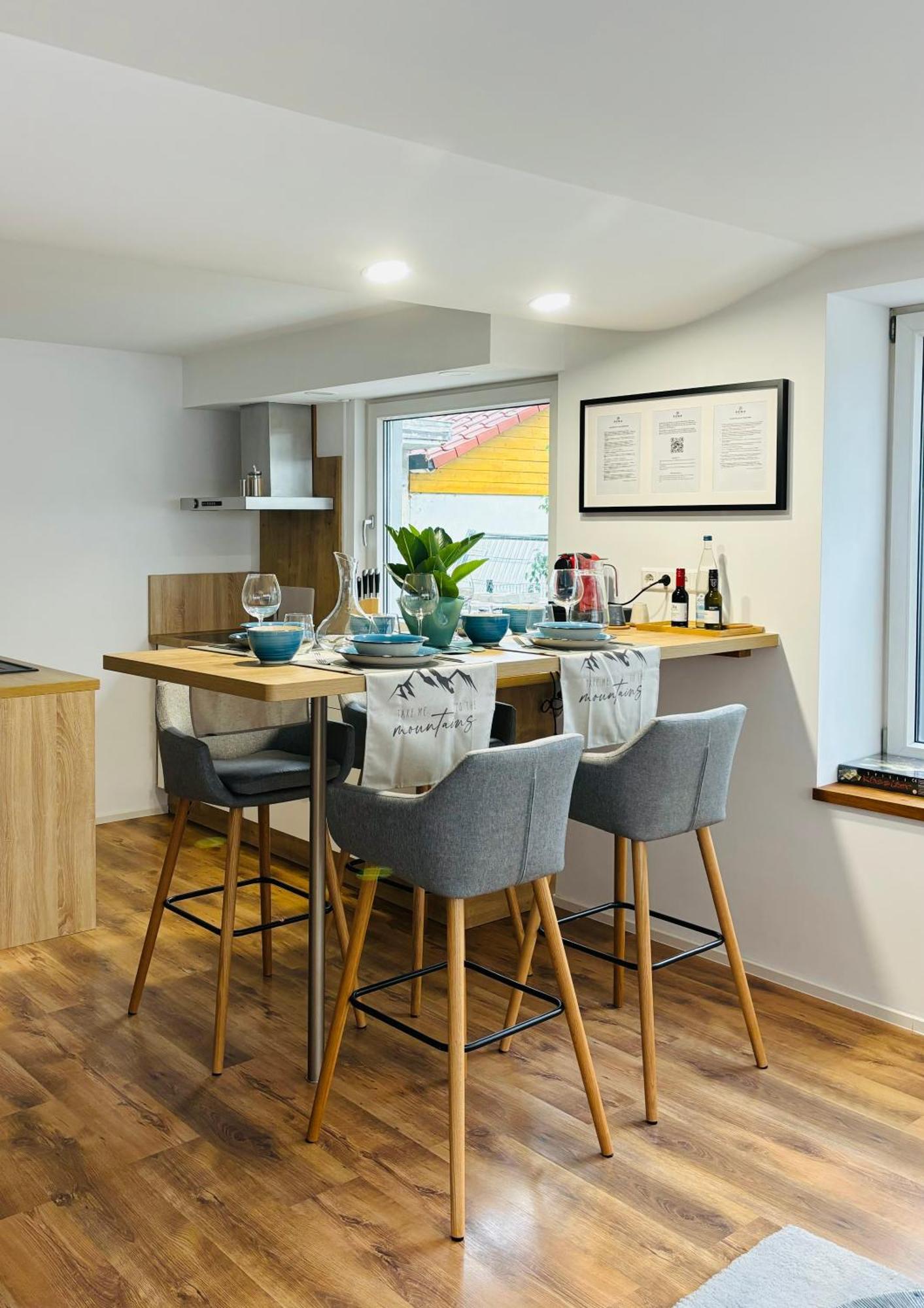 Apartmán Jacuzzi Terrasse 55' Tv Kueche Regendusche Bad Bellingen Exteriér fotografie